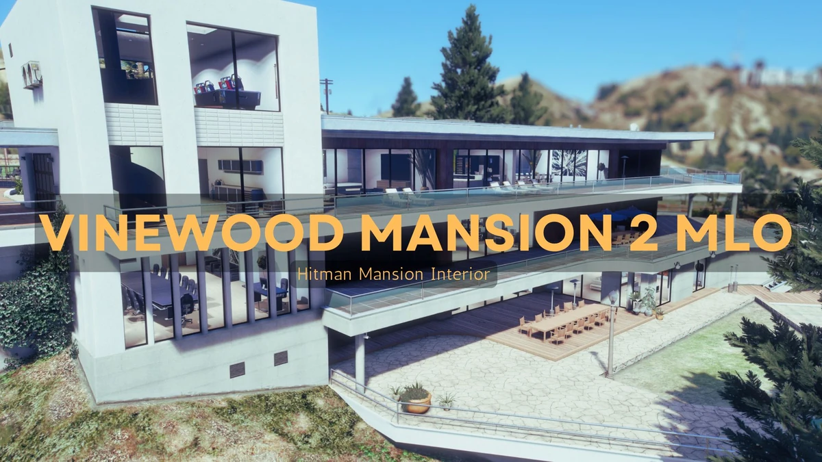 Vinewood Mansion 2 MLO FiveM | Hitman Mansion Interior